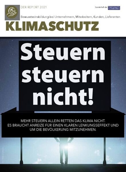 Wirtschaftsnachrichten Reporte – April 2021 Cover