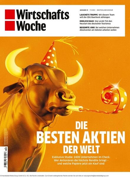 Wirtschaftswoche – 07 Mai 2021 Cover