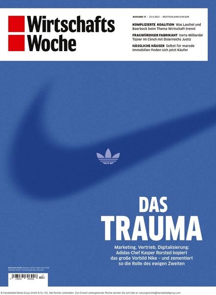 Wirtschaftswoche – 23 April 2021 Cover