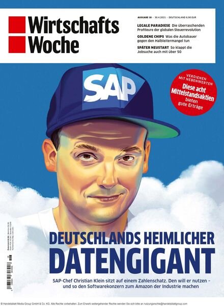 Wirtschaftswoche – 30 April 2021 Cover