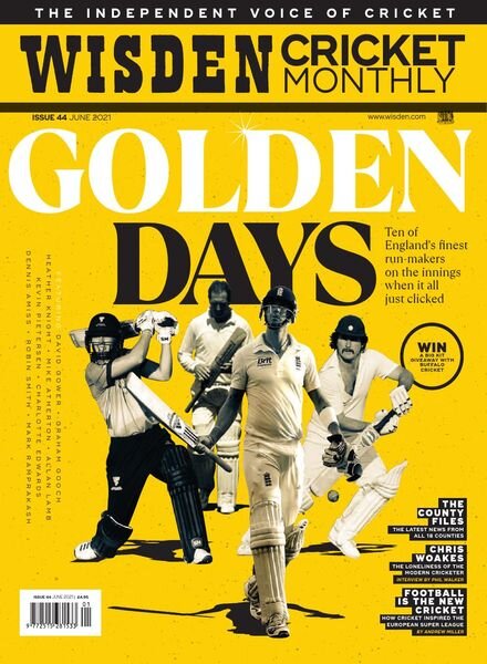 Wisden Cricket Monthly – June 2021 Cover