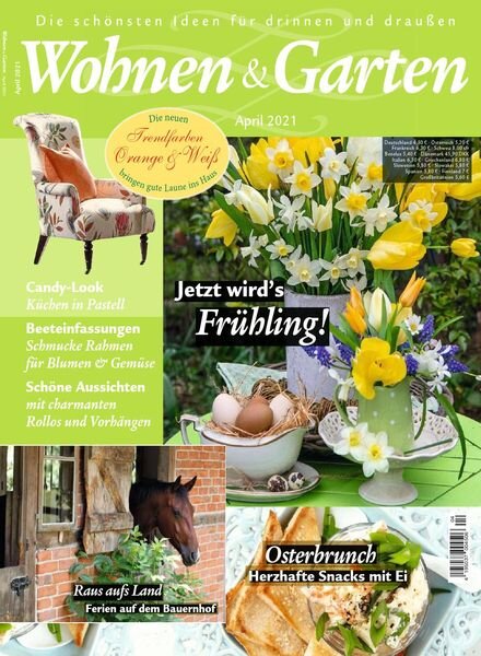 Wohnen & Garten – April 2021 Cover