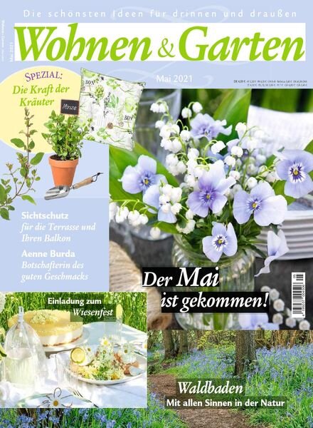 Wohnen & Garten – Mai 2021 Cover