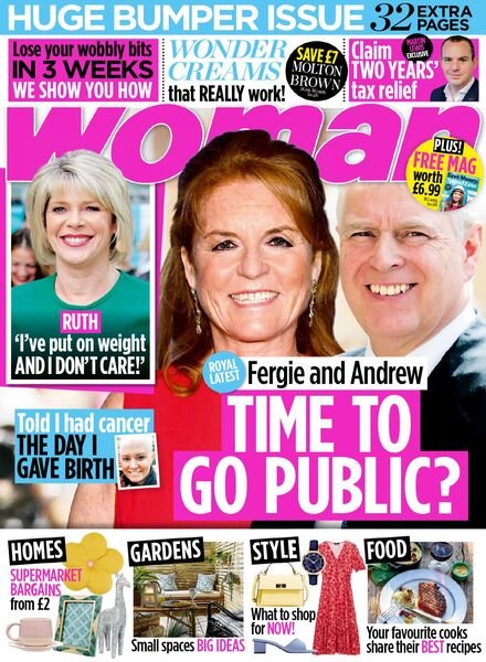 Woman UK – 17 May 2021 Cover