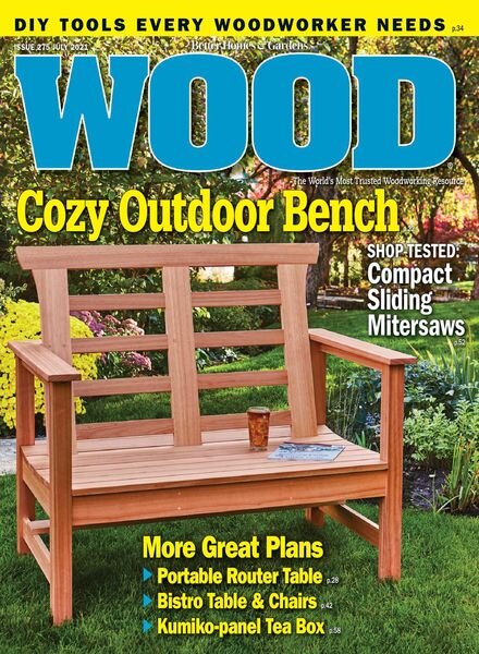 WOOD Magazine – July 2021 Cover