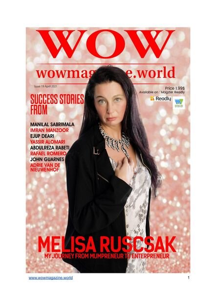 Wow Magazine – 29 April 2021 Cover