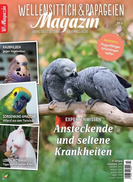 WP-Magazin Wellensittich & Papageien – Mai 2021 Cover