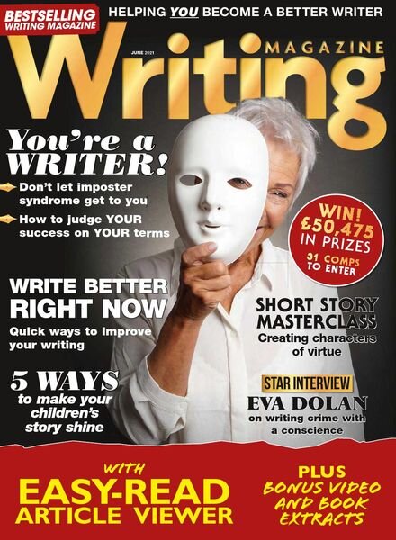 Writing Magazine – June 2021 Cover