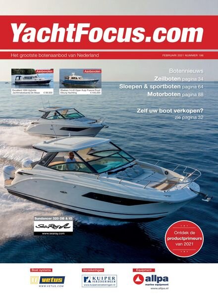 YachtFocus Magazine – 12 februari 2021 Cover