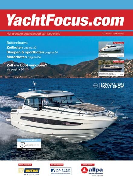 YachtFocus Magazine – 12 maart 2021 Cover