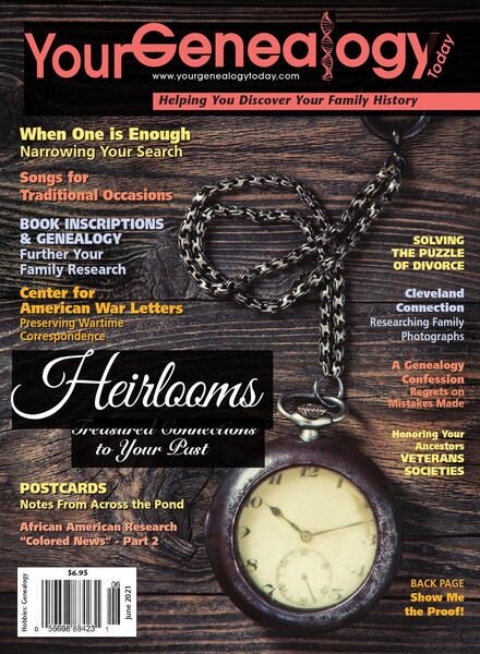 Your Genealogy Today – May-June 2021 Cover