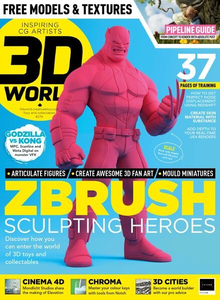 3D World UK – July 2021 Cover