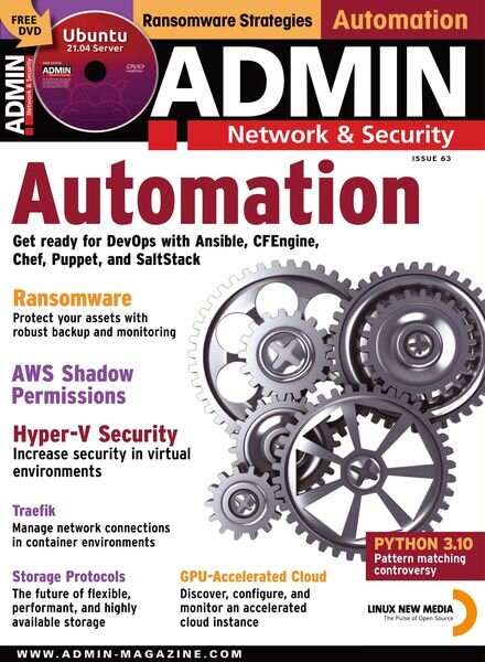 ADMIN Network & Security – June 2021 Cover