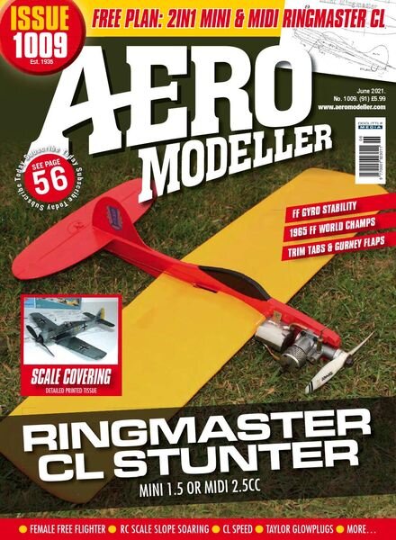 Aeromodeller – Issue 1009 – June 2021 Cover