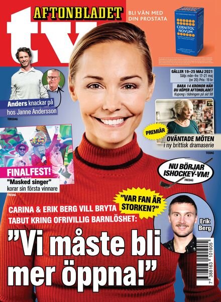 Aftonbladet TV – 17 maj 2021 Cover