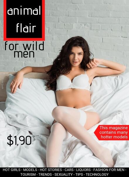Animal Flair for Wild Men – August-September 2020 Cover