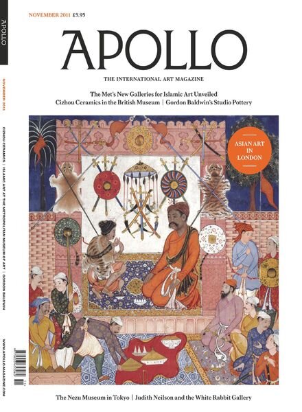 Apollo Magazine – November 2011 Cover