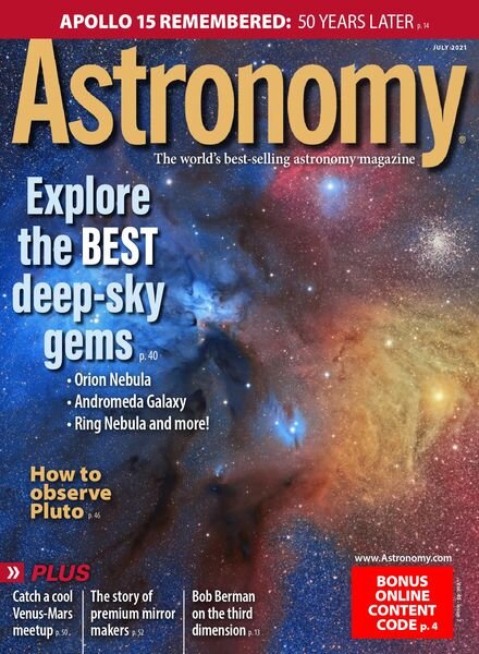 Astronomy – July 2021 Cover