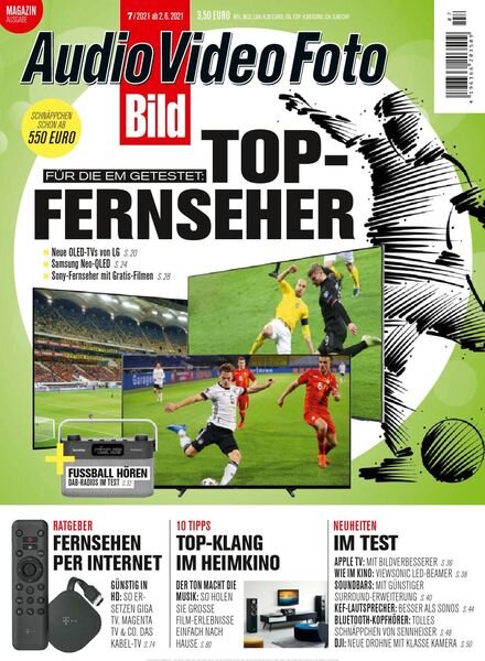 Audio Video Foto Bild – Juli 2021 Cover