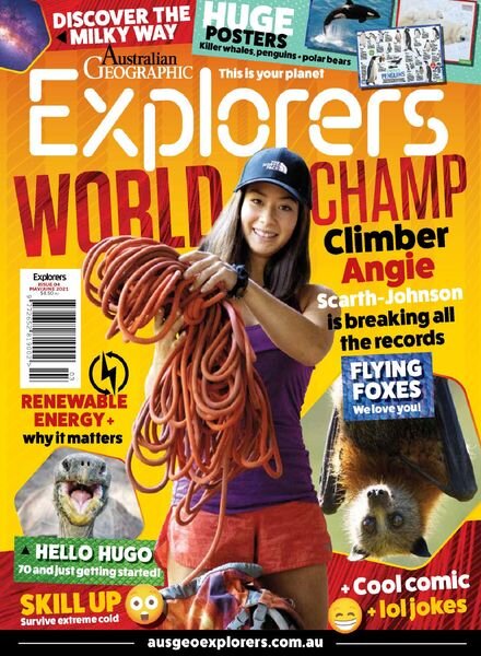 Australian Geographic Explorers – May 2021 Cover
