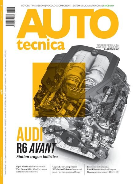 Autotecnica – giugno 2021 Cover