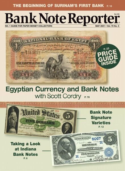 Banknote Reporter – May 2021 Cover