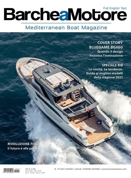 Barche a Motore – Giugno-Luglio 2021 Cover