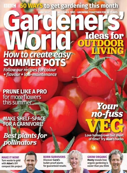 BBC Gardeners’ World – June 2021 Cover