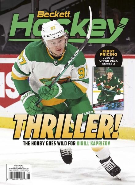 Beckett Hockey – June 2021 Cover