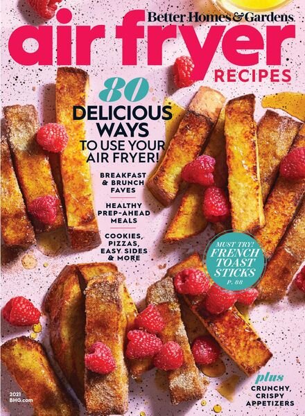 BH&G Air Fryer Recipes – April 2021 Cover
