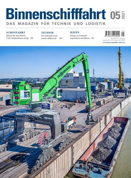 Binnenschifffahrt – Mai 2021 Cover