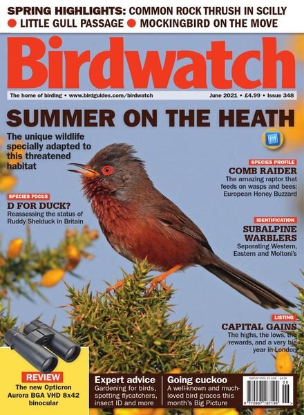 Birdwatch UK – Issue 348 – June 2021 Cover