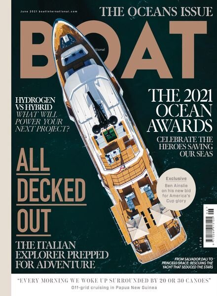 BOAT International – June 2021 Cover