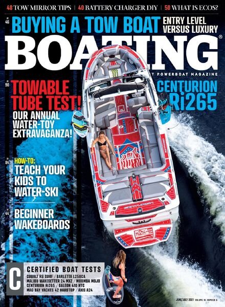 Boating – June 2021 Cover
