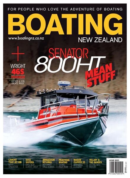 Boating New Zealand – June 2021 Cover