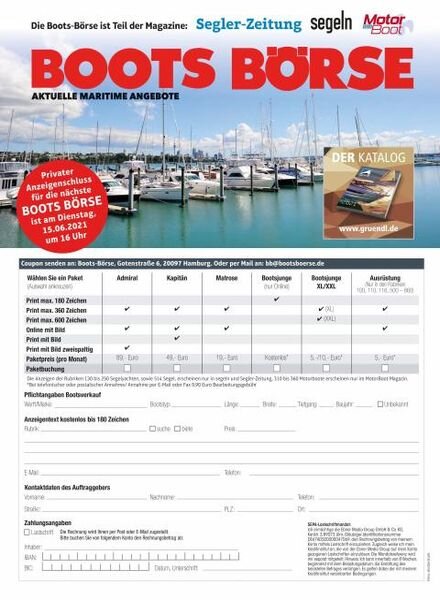 Boots Borse – 19 Mai 2021 Cover