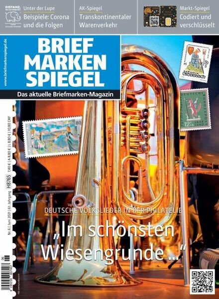 Briefmarken Spiegel – Juni 2021 Cover