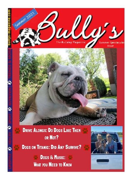 Bully’s The Bulldog Magazine – Summer 2021 Cover