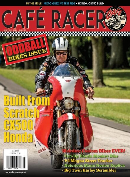 Cafe Racer – June-July 2021 Cover
