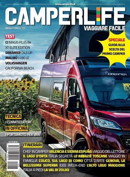 Camper Life – Giugno 2021 Cover
