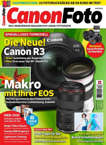 CanonFoto – April 2021 Cover