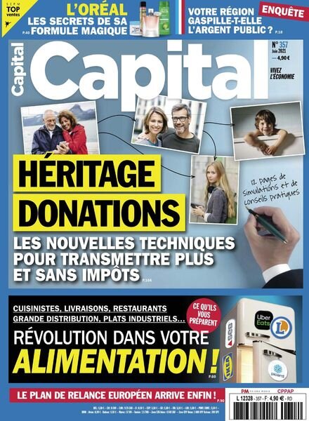 Capital France – Juin 2021 Cover