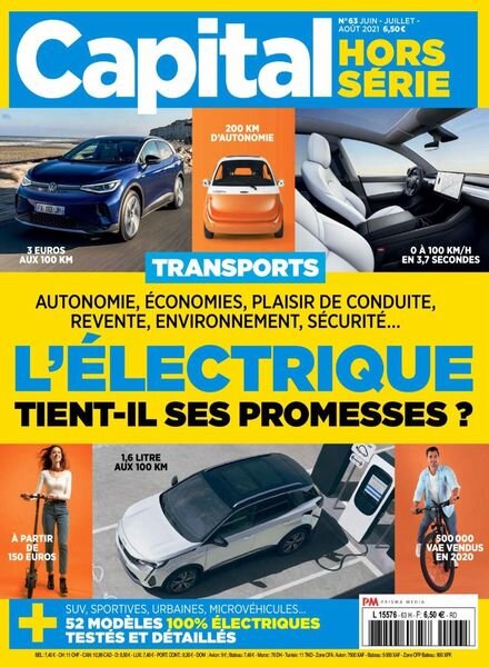 Capital – Hors-Serie – Juin-Aout 2021 Cover