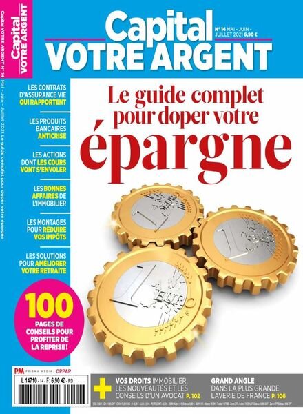 Capital Votre Argent – Mai-Juillet 2021 Cover