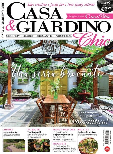 Casa & Giardino Chic – giugno 2021 Cover