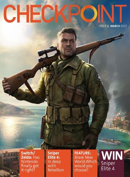 Checkpoint Magazine – Issue 1 – March 2017 Cover