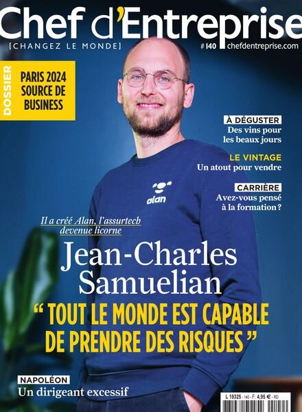 Chef d’Entreprise – Juin 2021 Cover