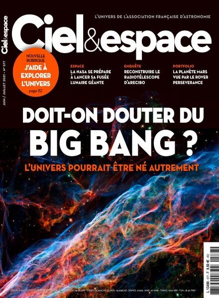 Ciel & Espace – Juin-Juillet 2021 Cover
