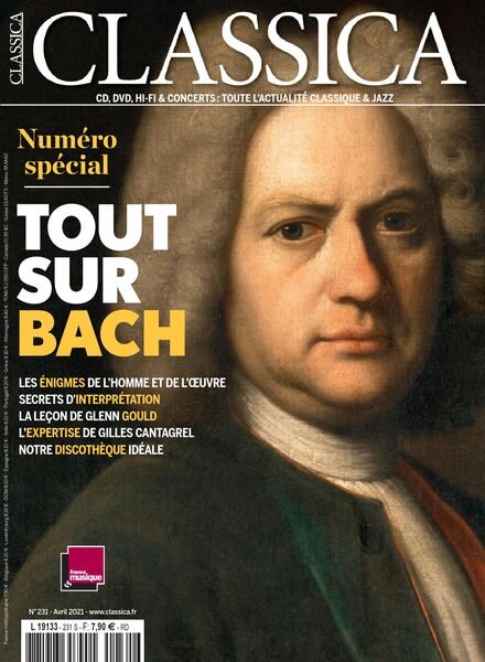 Classica – avril 2021 Cover