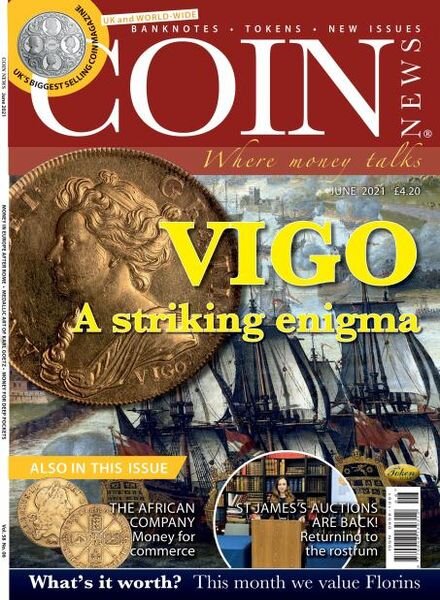 Coin News – June 2021 Cover